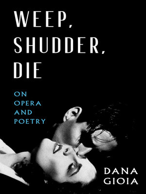cover image of Weep, Shudder, Die
